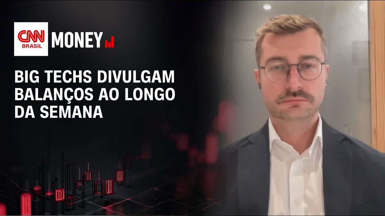 Big techs divulgam balanços ao longo da semana | MONEY NEWS